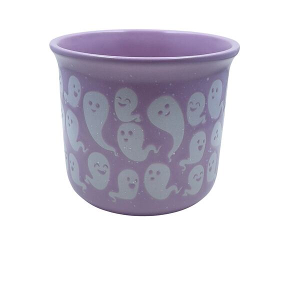 NWT Pink Ghost Mugs by Full Moon Furnishings - Set of Two - Camp - Matte - Picture 7 of 11